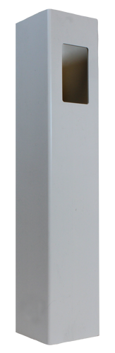 White End Post 4" x 4" x 6' For Vinyl Fences