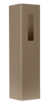 Khaki End Post 5" x 5" x 8' For Vinyl Fences