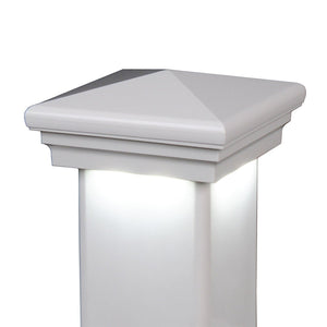 4" x 4" Neptune Downward Low Voltage LED Light Post Cap (Box of 6)
