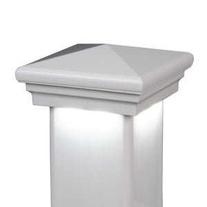 5" x 5" Neptune Downward Low Voltage LED Light Post Cap (Box of 6)