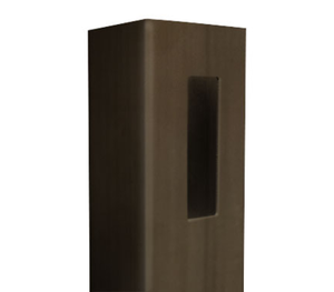 Chestnut Brown 5" x 5" x 8' Routed End Post AFC-025 SI